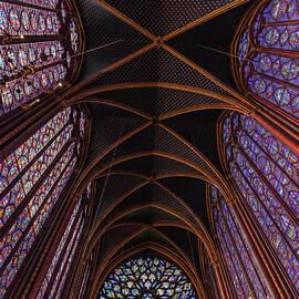 Rose Window, Sainte-Chapelle, Paris  by Adrian Hendroff