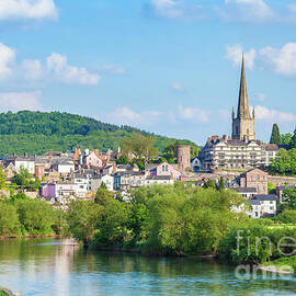  Ross on Wye, River Wye Valley, Herefordshire, England by Neale And Judith Clark