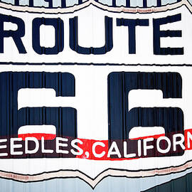 Route 66 Garage Sign - Needles, California by Tatiana Travelways