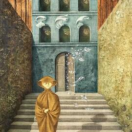 Ruptura - Rupture by Remedios Varo by Remedios Varo