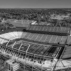 Rutgers Football Stadium NJ II BW by Susan Candelario