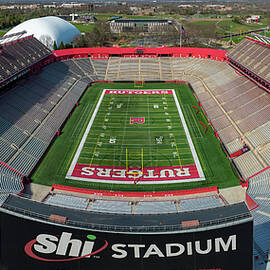 Rutgers NJ Football Stadium III by Susan Candelario