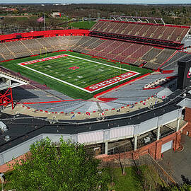 Rutgers NJ Football Stadium IV by Susan Candelario