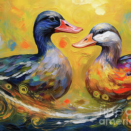 Sacred Ducks by Macro Abundance