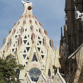 Sagrada Familia Gaudi Study 7  by Richard Reeve