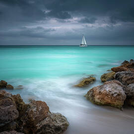 Sailing With Overcast Skies by Gian Smith