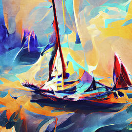 Saling to a Dream, 04 by AM FineArtPrints