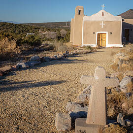 San Francisco de Asis Catholic Church by Mary Lee Dereske