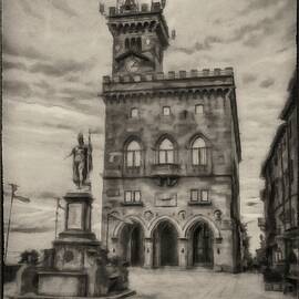 San Marino BW by Jeffrey Kolker