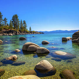 Sand Harbor Beach at Lake Tahoe, Nevada State Park by Miroslav Liska