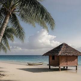 Sandy Beach Cottage by David Manlove