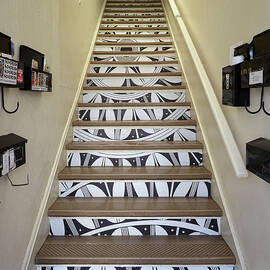 Santa Fe Style Stairs by Mary Lee Dereske