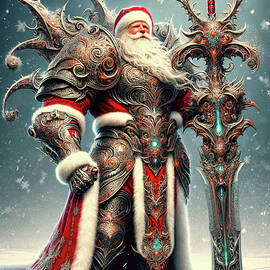 Santa the Valiant by Bill and Linda Tiepelman