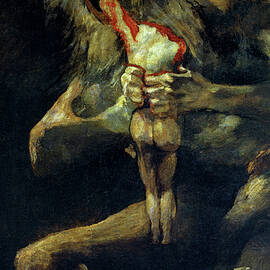 Saturn Devouring His Son by Francisco Goya