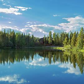 Sawmill Reservoir- Breckenridge Colorado by Alison Frank