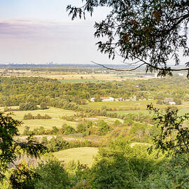 Scenic View from Mt Nemo by John Twynam