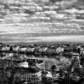 Scenic View of Budapest Skyline by Stefano Senise