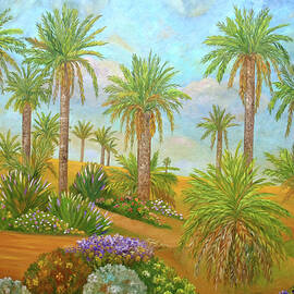 Seaside Palms by Angeles M Pomata