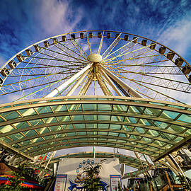 Seattle Great Wheel by Tommy Farnsworth