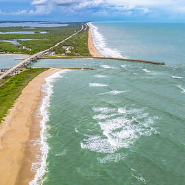 Sebastian Inlet  by Veterans Aerial Media LLC