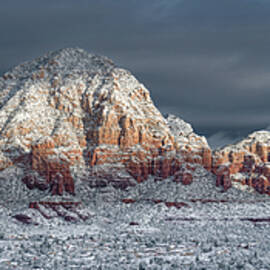 Sedona Winter Panorama. by Paul Martin