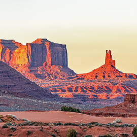 September 2022  Monument Valley Sunset by Alain Zarinelli