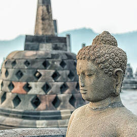 Serene Buddha at Borobudur by The Luxury Art Collection