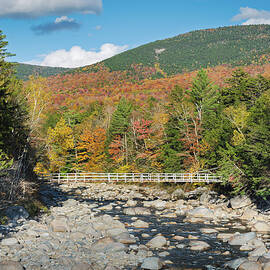 Autumn Mountain Landscape by Dave King