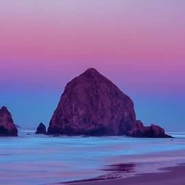 Serene Sunset at Cannon Beach by Bruce Block