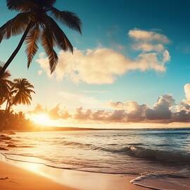 Serenity Sunset by Land of Dreams