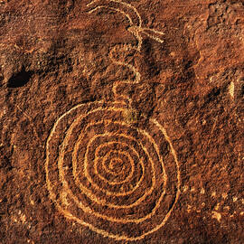Serpent Spiral, Nine Mile Canyon, Utah by Abbie Matthews