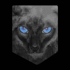 Siamese Cat Pocket Shirt by Flippin Sweet Gear