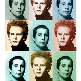 Simon and Garfunkel - Music Heroes Series by Movie Poster Boy