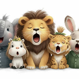 Singing Animal Children Choir - Safari Friends by Thomas Klee