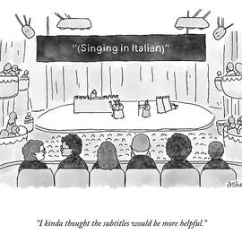 Singing in Italian by Asher Perlman