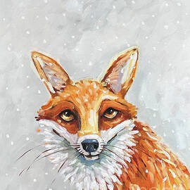 Smiling Fox by Lucia Stewart