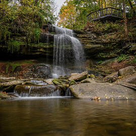 Smokey Hollow Falls Serenity by John Twynam
