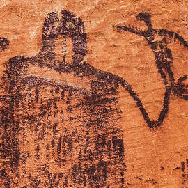 Snake in Mouth Close Up, Utah by Abbie Matthews