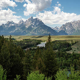 Snake River Overlook Grand Teton National Park-2 by Diane Moller