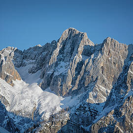 Snowy Peaks in Vrisic Pass by Charnwood Photography Fine Art