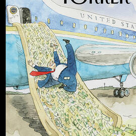 Soft Landing by Barry Blitt