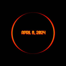 Solar Eclipse April 8 2024 by Flippin Sweet Gear