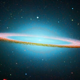 Sombrero Galaxy - Messier 104 by Dale Kauzlaric