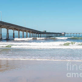 Southern California Ocean Beach Pier San Diego by Paul Velgos