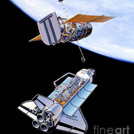 Space Shuttle Endeavour by Jack Fellows