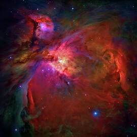 Space Telescope Hubble's sharpest view of the Orion Nebula by Stefano Senise