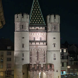 Spalen Gate Basel Switzerland by Mary Lee Dereske