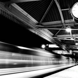 Speeding train at Nottingham station by Neale And Judith Clark