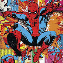 Spiderman Poster by Antonios Valamontes
