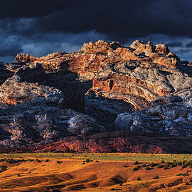 Split Mountain East Sunset, Dinosaur, Utah by Abbie Matthews